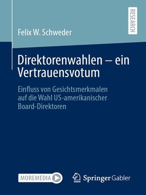 cover image of Direktorenwahlen – ein Vertrauensvotum